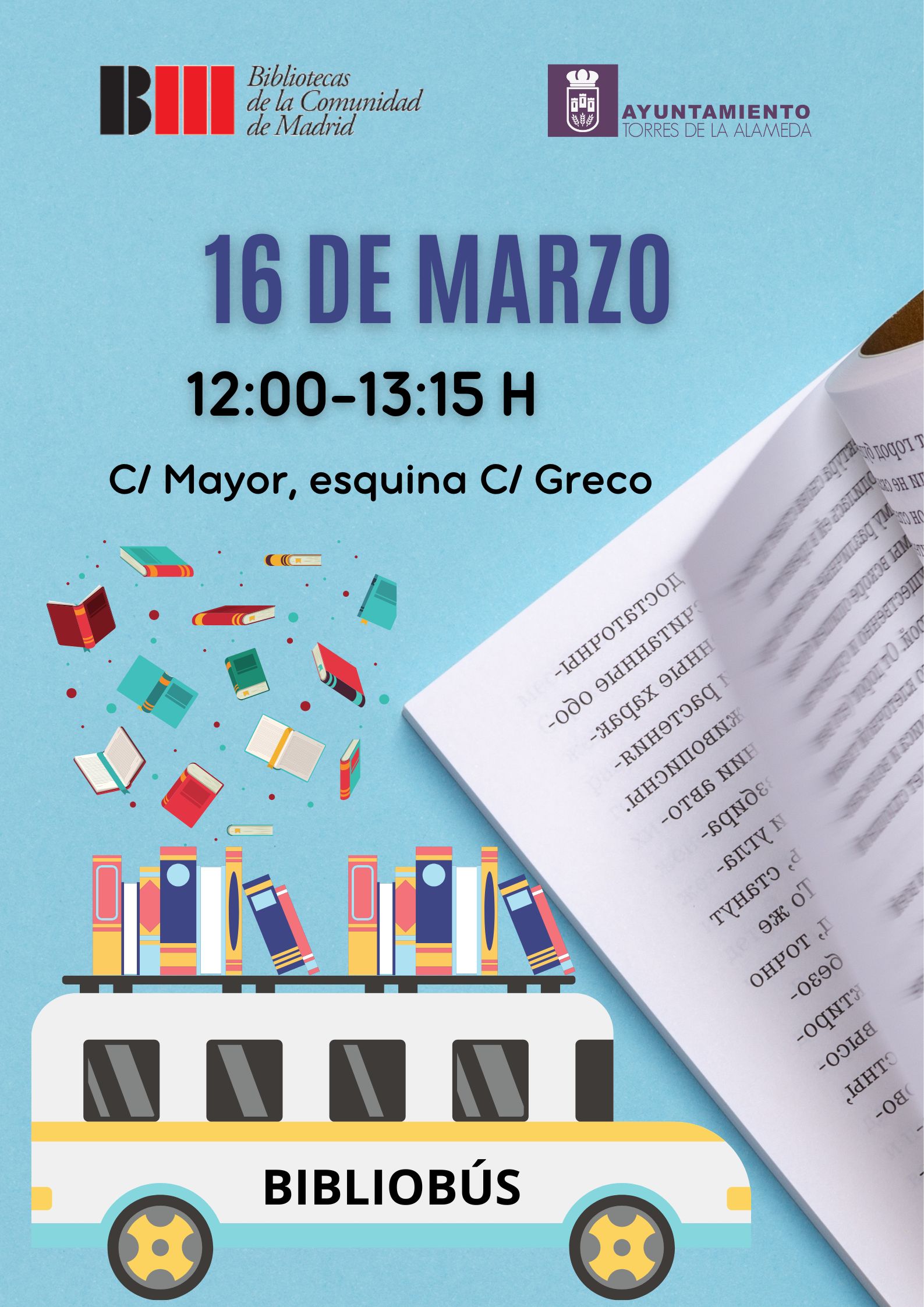 BIBLIOBUS 16 DE MARZO