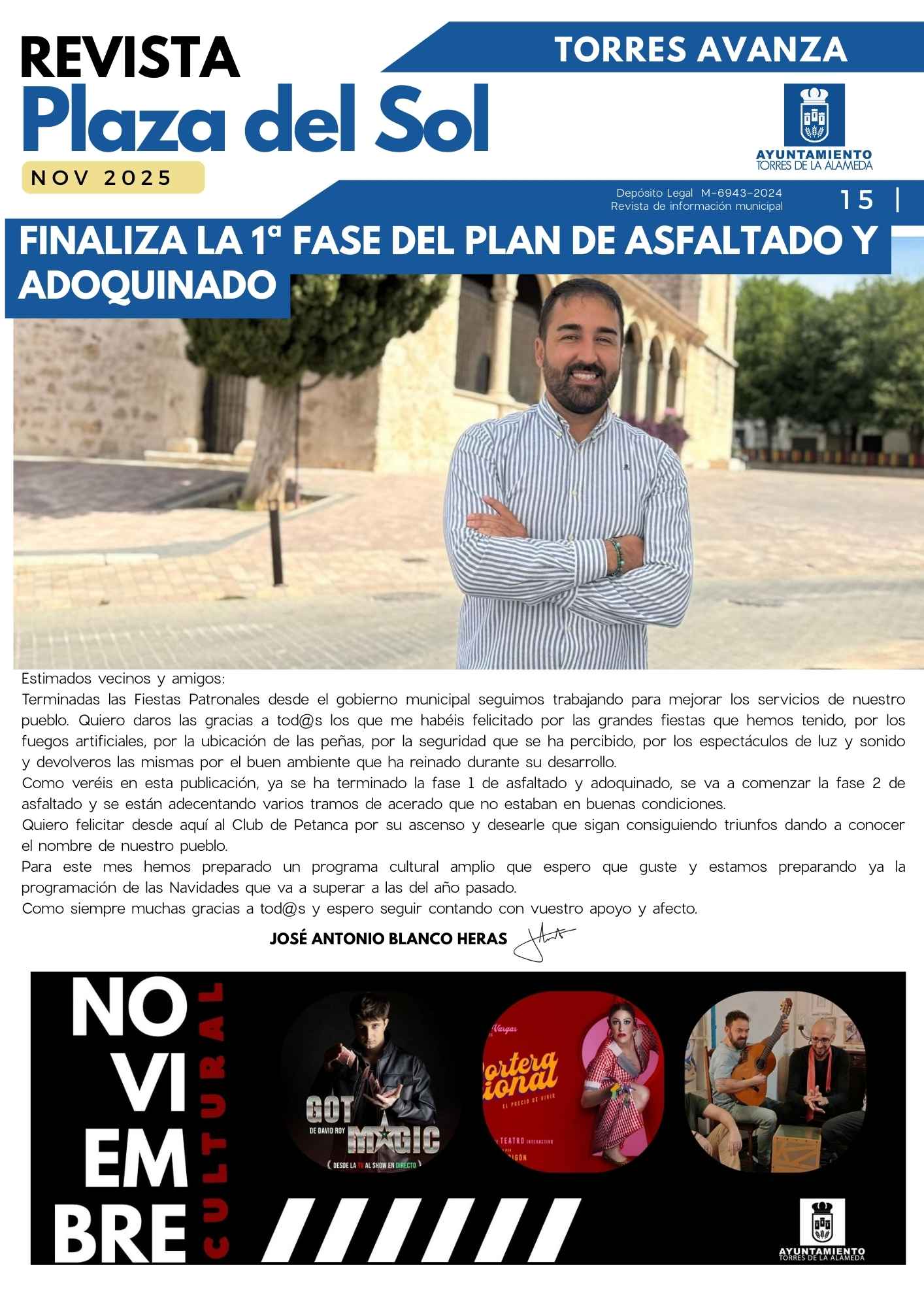 Revista municipal Plaza del Sol